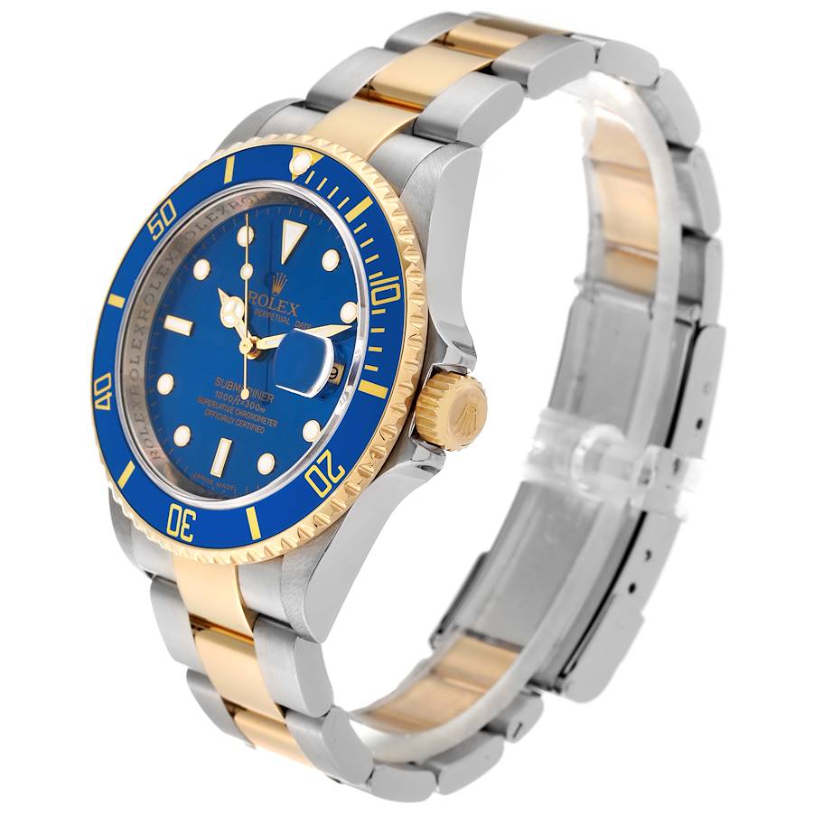 Rolex Submariner Date 41mm Two Tone Blue Dial