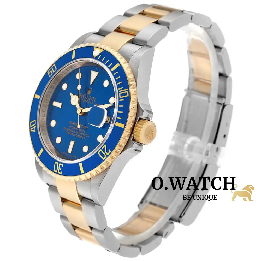 Rolex Submariner Date 41Mm Two Tone Blue Dial