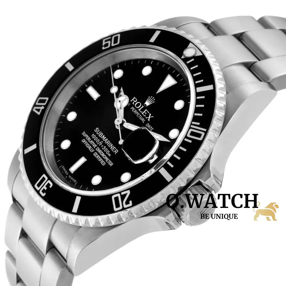 Rolex Submariner Date Steel Ceramic Bezel Black