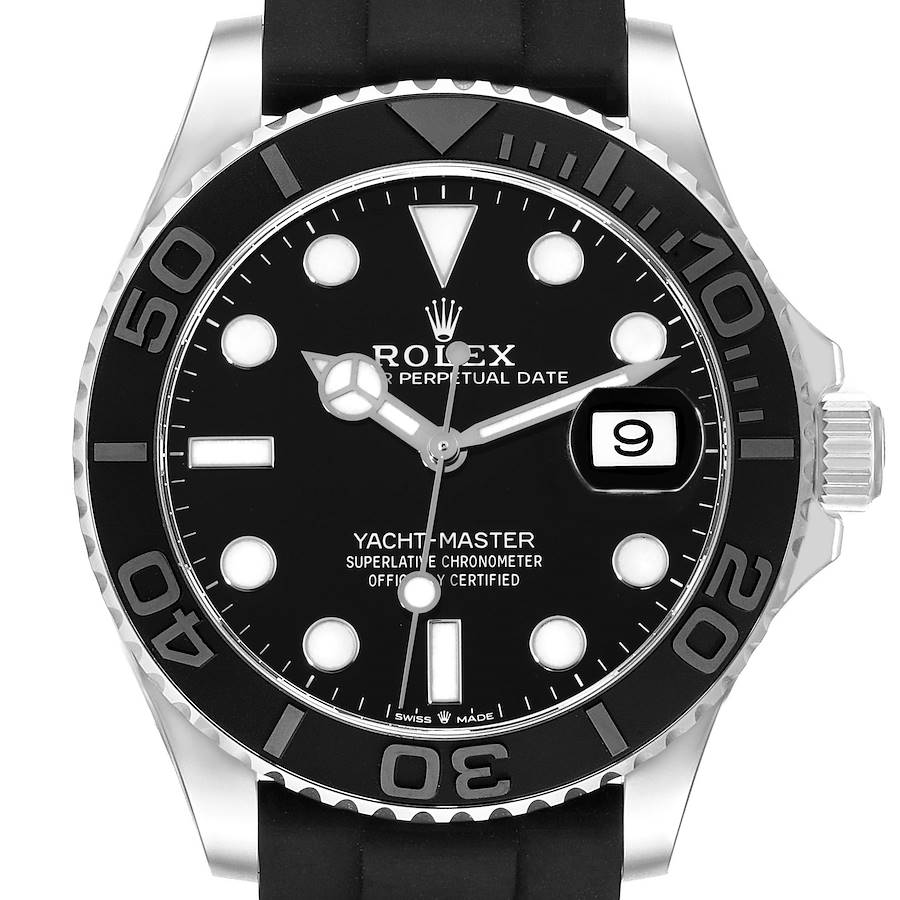 Rolex Yacht Master Caoutchouc Noir