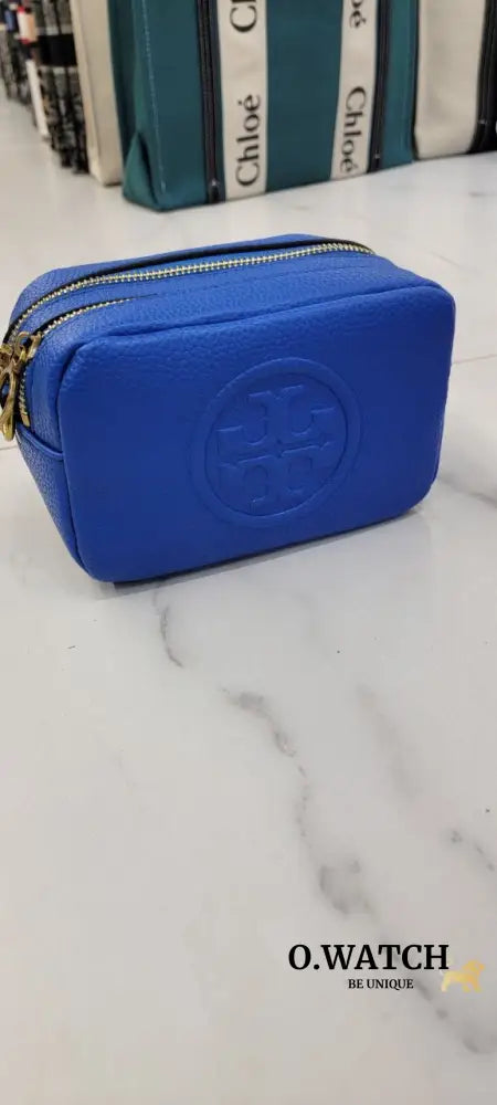 Tory Burch Sac Bandoulière - Perry Bombè Bleu