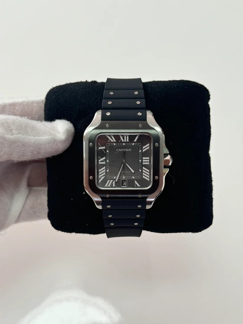 Cartier Santos Black